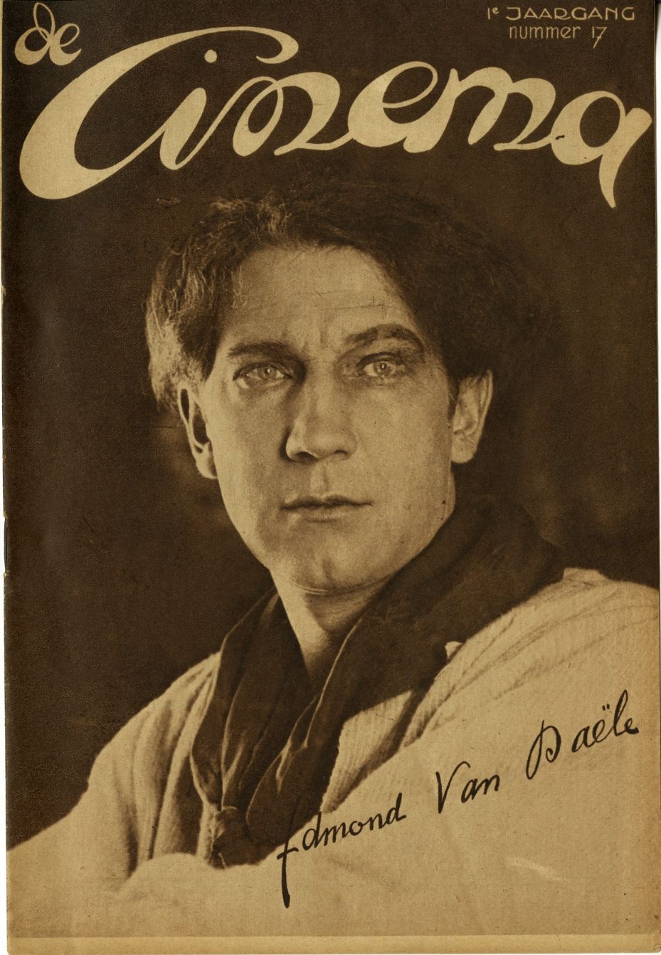 CINE ZOOLOGIE magazine side cover Issue 17 1 January 1923