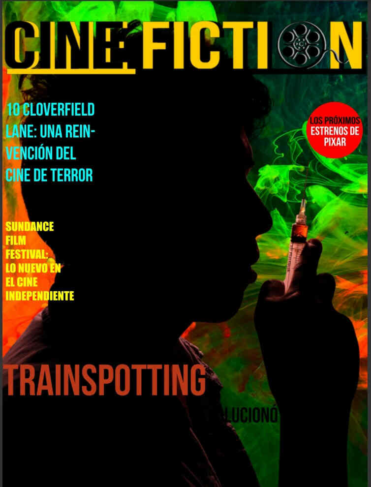 CINEFICTION magazine side cover Issue 1 April 2015