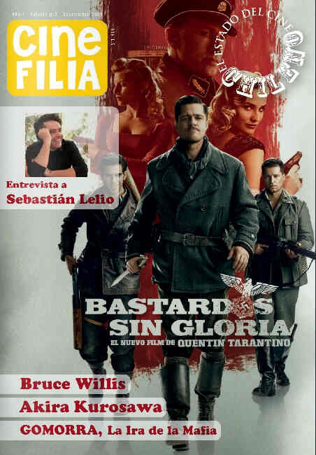 CINE FILIA magazine side cover Issue 2 September 2009