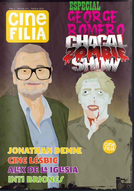 CINE FILIA magazine side cover Issue 4 February 2010