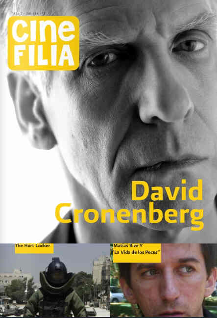 CINE FILIA magazine side cover Issue 5 March/April 2010