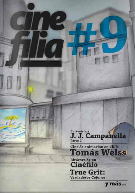 CINE FILIA magazine side cover Issue 9 July 2011