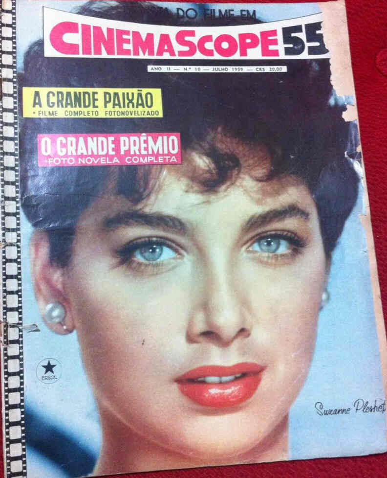 CINEMASCOPE 55 magazine side cover Issue 10 July 1959