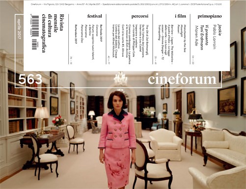 CINEFORUM magazine side cover Issue 563 April 2017