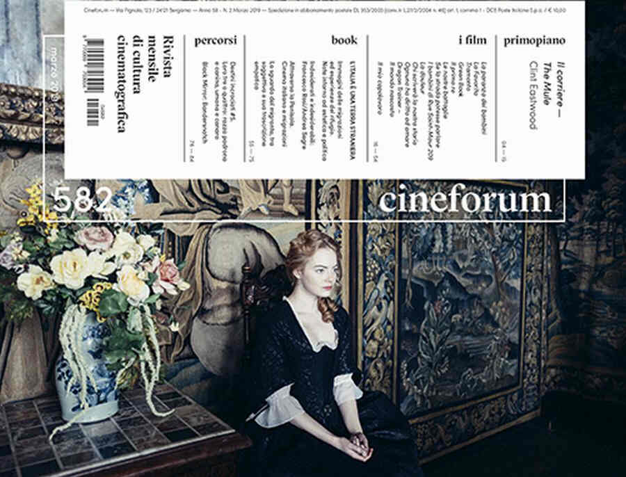 CINEFORUM magazine side cover Issue 582  February 2019