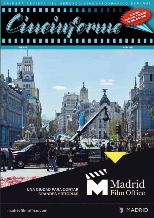 CINEINFORME magazine side cover Issue 983  March 2022
