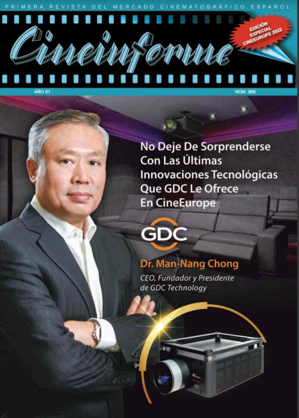 CINEINFORME magazine side cover Issue 986  June 2022