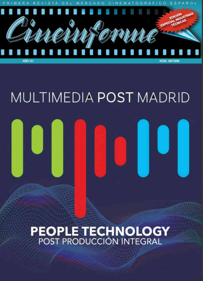 CINEINFORME magazine side cover Issue 987-8  July/August 2022