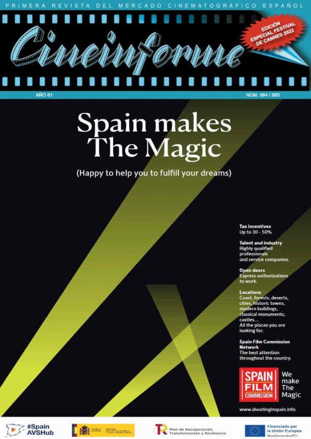 CINEINFORME magazine side cover Issue 984-5   2022