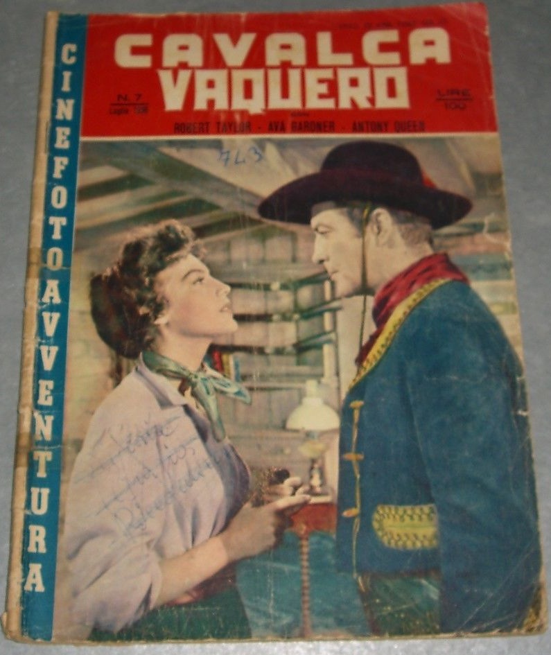 CINE FOTO AVVENTURA magazine side cover Issue 7  1956