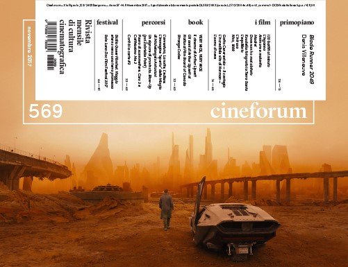 CINEFORUM magazine side cover Issue 569  November 2017