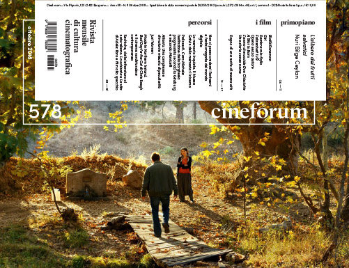 CINEFORUM magazine side cover Issue 578  October 2018