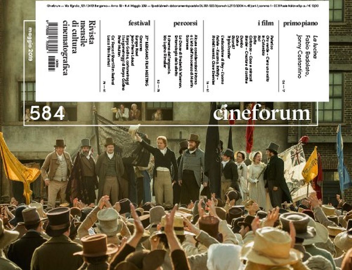 CINEFORUM magazine side cover Issue 584  May 2019