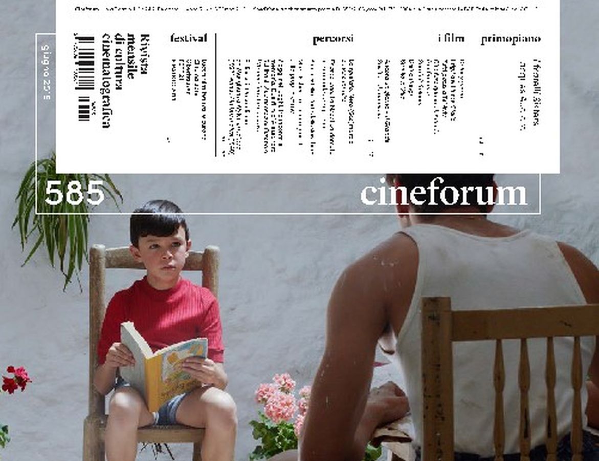 CINEFORUM magazine side cover Issue 585  June 2019