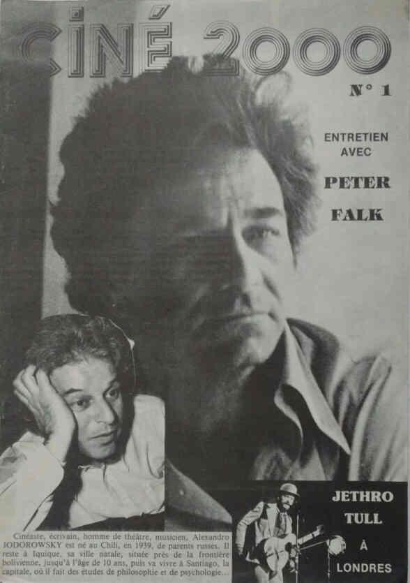 CINE 2000 (Fr) magazine side cover Issue 1   1975