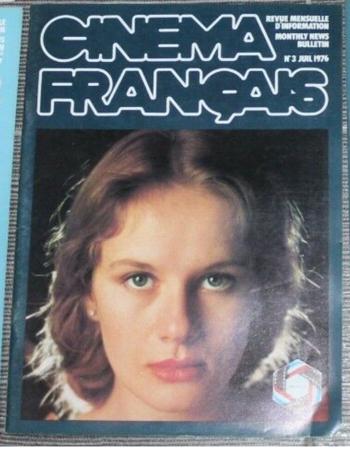 CINEMA FRANCAIS magazine side cover Issue 3  July 1976