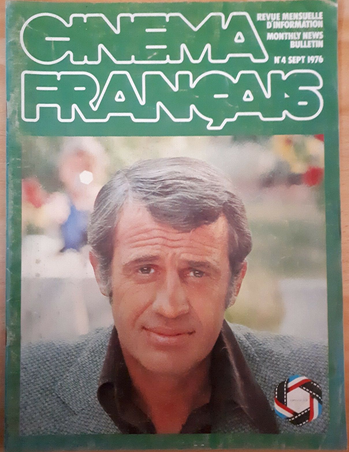 CINEMA FRANCAIS magazine side cover Issue 4  September 1976
