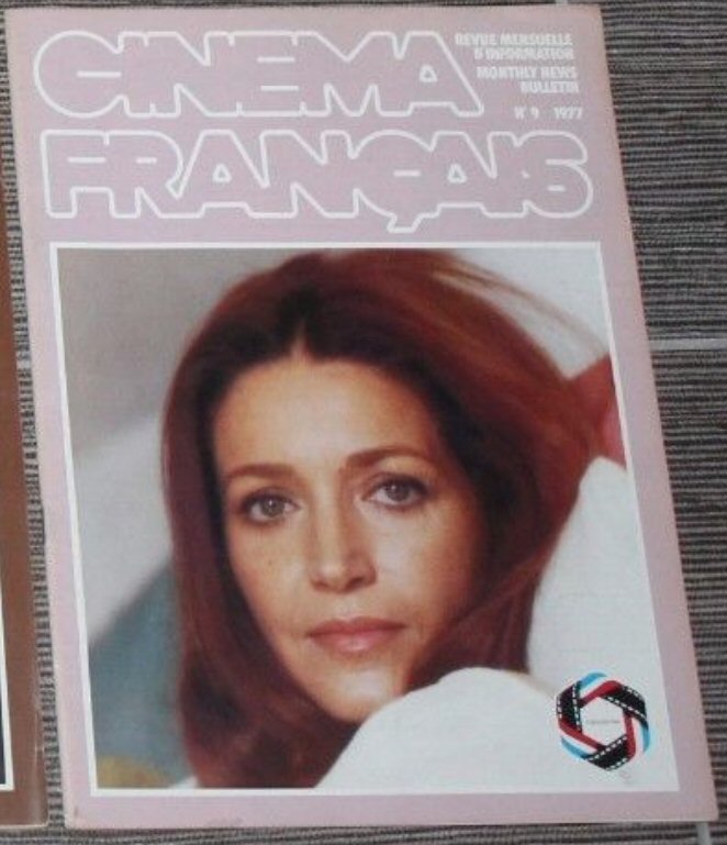 CINEMA FRANCAIS magazine side cover Issue 9  February 1977