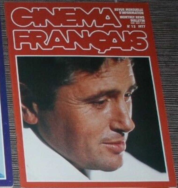 CINEMA FRANCAIS magazine side cover Issue 13  June 1977