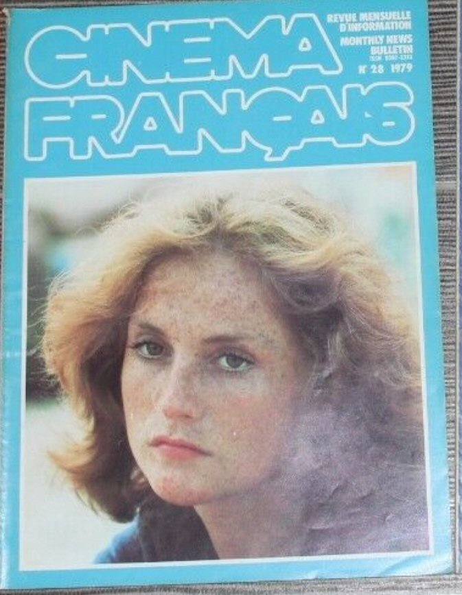 CINEMA FRANCAIS magazine side cover Issue 28  April 1979