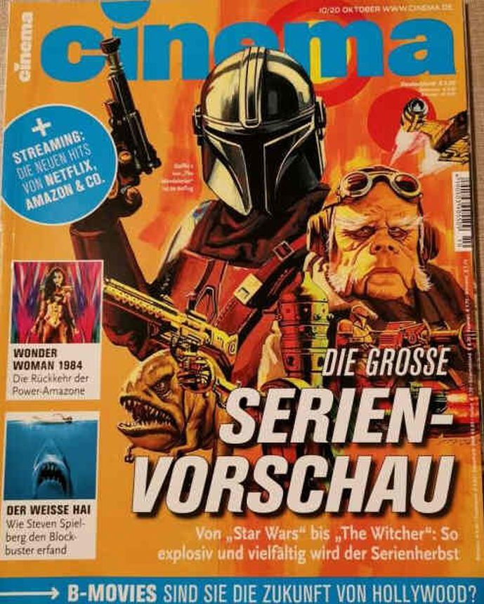 CINEMA (De) magazine side cover  October 2020