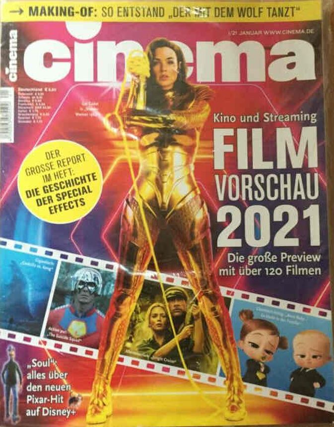 CINEMA (De) magazine side cover  January 2021