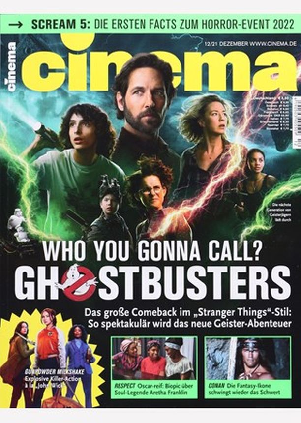CINEMA (De) magazine side cover  December 2021
