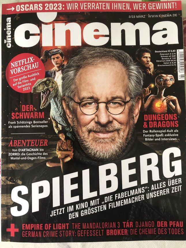 CINEMA (De) magazine side cover  March 2023