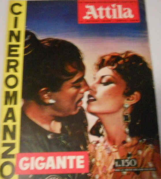 CINEROMANZO GIGANTE magazine side cover Issue 7 March 1955