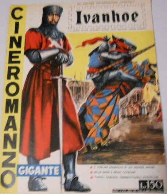 CINEROMANZO GIGANTE magazine side cover Issue 20  1956