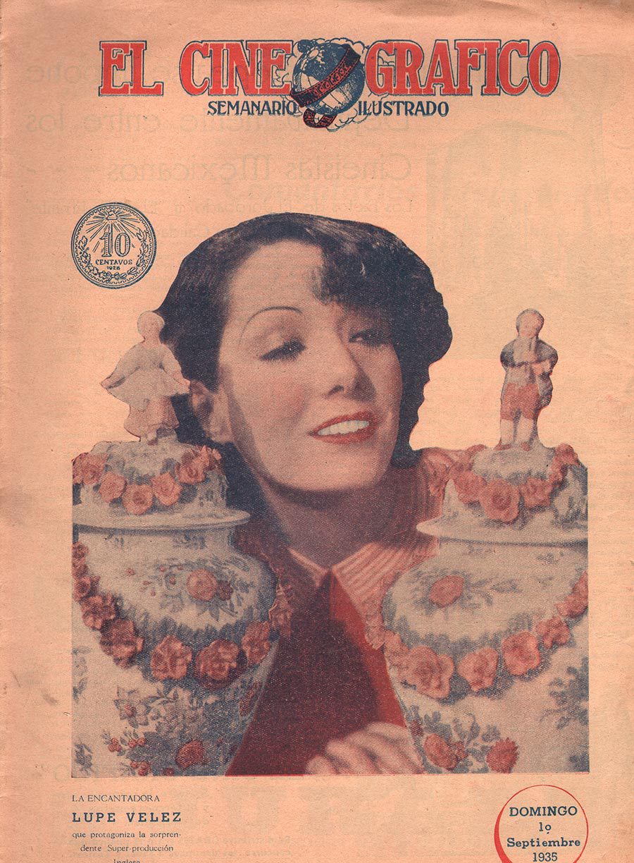 CINE GRAFICO | EL magazine side cover 1 September 1935