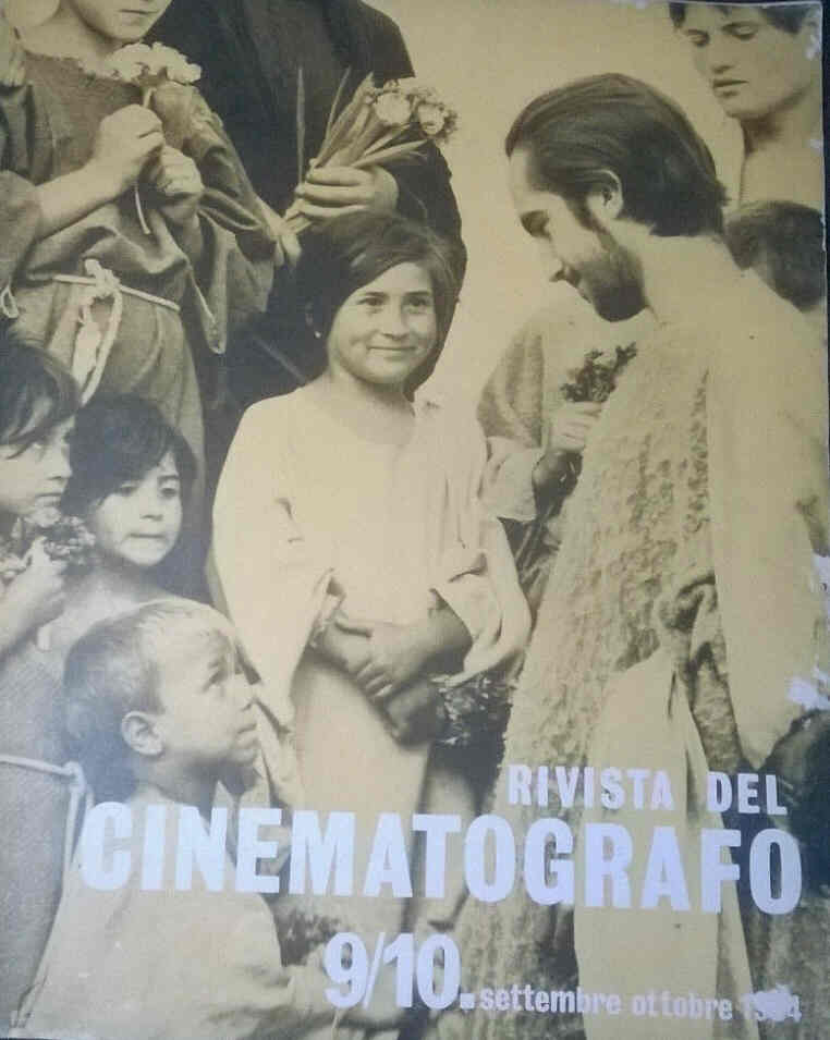RIVISTA DEL CINEMATOGRAFO magazine side cover September/October 1964