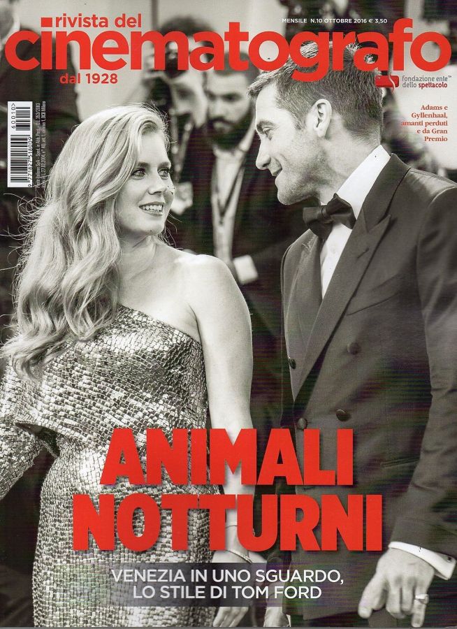RIVISTA DEL CINEMATOGRAFO magazine side cover October 2016