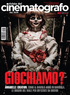 RIVISTA DEL CINEMATOGRAFO magazine side cover  August 2017