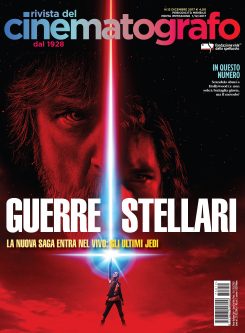 RIVISTA DEL CINEMATOGRAFO magazine side cover  December 2017