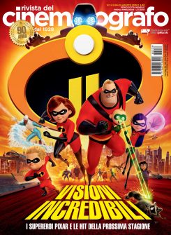 RIVISTA DEL CINEMATOGRAFO magazine side cover  July/August 2018
