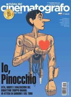 RIVISTA DEL CINEMATOGRAFO magazine side cover  November 2018