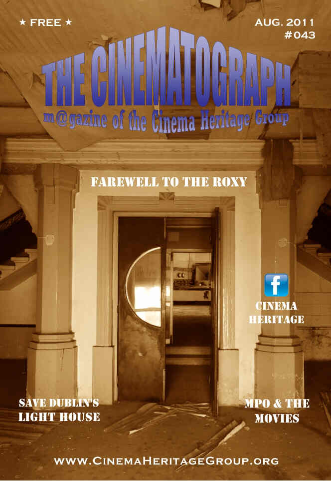 CINEMATOGRAPH |THE magazine side cover Issue 43 August 2011