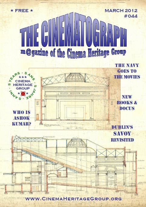 CINEMATOGRAPH |THE magazine side cover Issue 44 March 2012