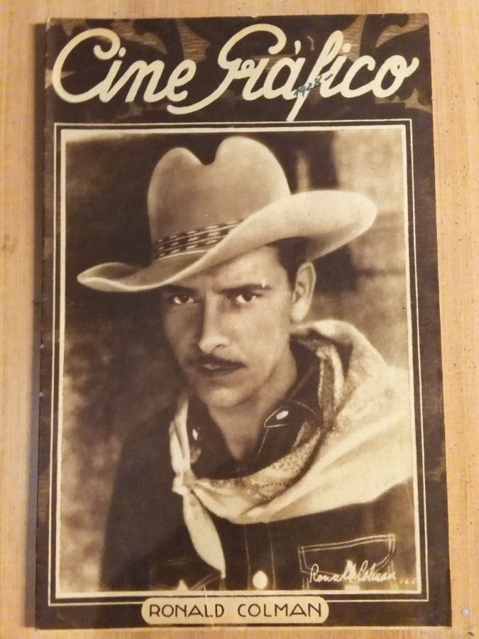 CINE GRAFICO (ARG) magazine side cover Issue 11 1 February 1928