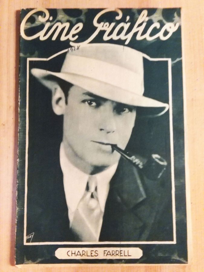 CINE GRAFICO (ARG) magazine side cover Issue 13 15 February 1928