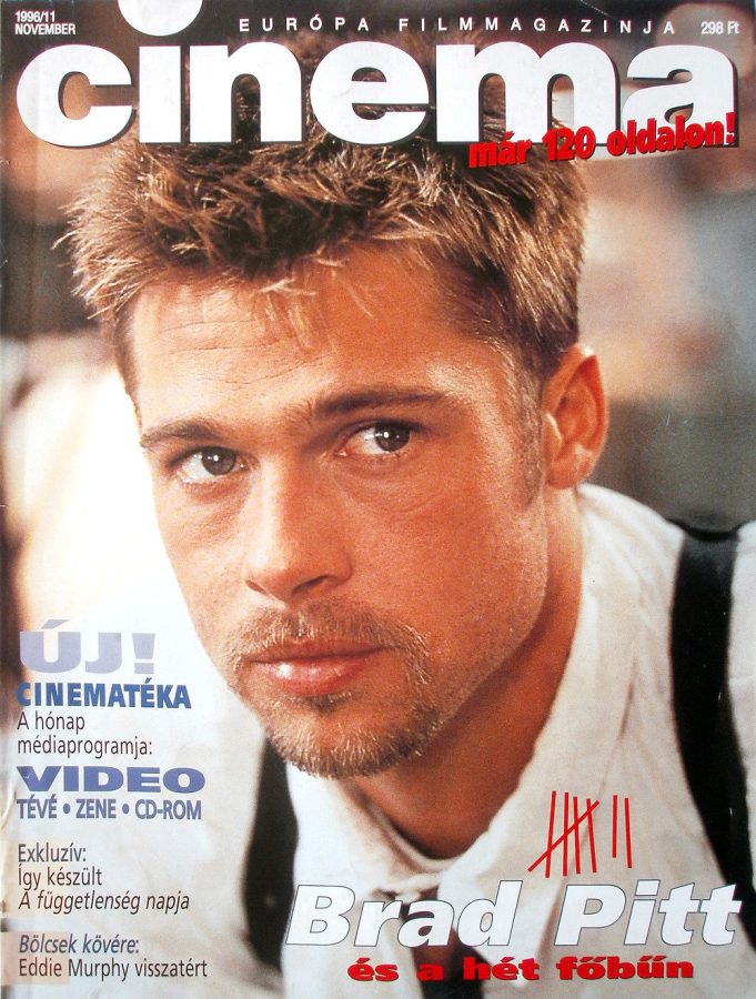 CINEMA (Hu) magazine side cover November 1996