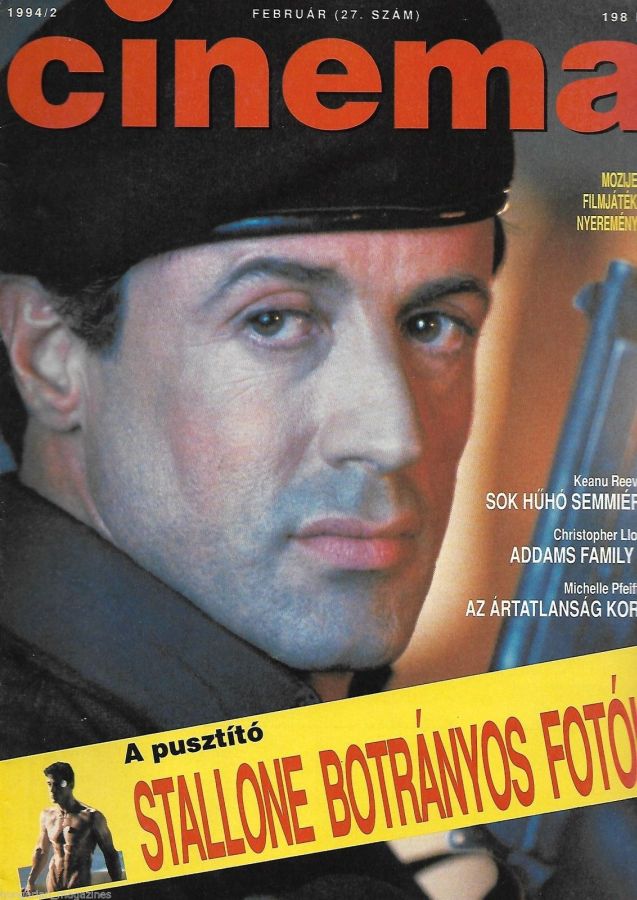 CINEMA (Hu) magazine side cover February 1994