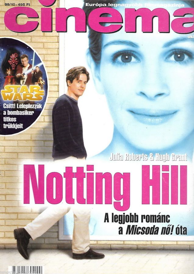 CINEMA (Hu) magazine side cover October 1999