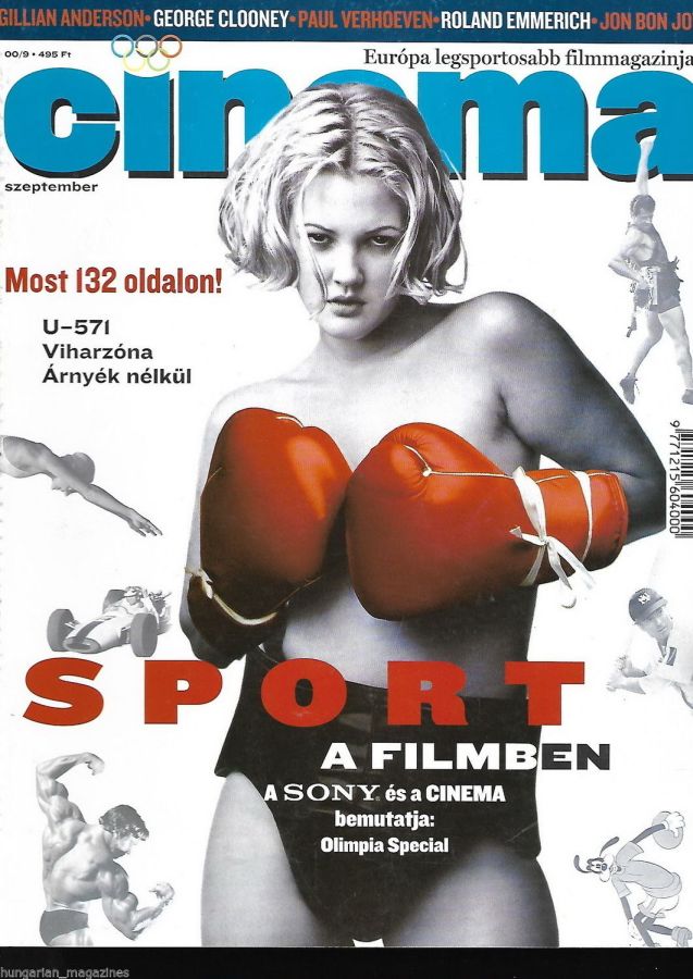 CINEMA (Hu) magazine side cover September 2000