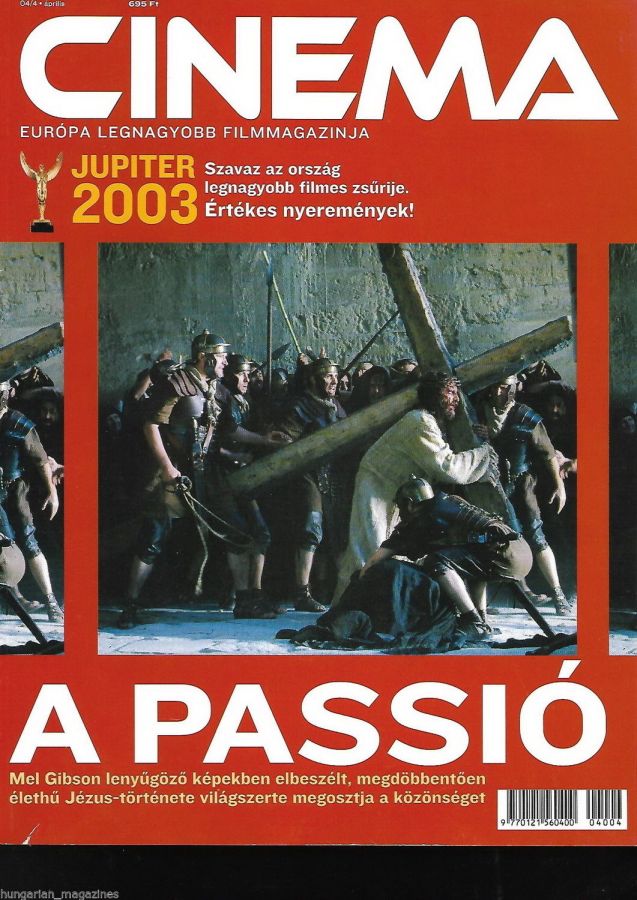 CINEMA (Hu) magazine side cover April 2004