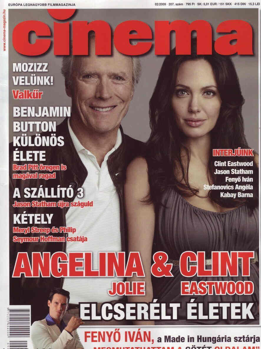 CINEMA (Hu) magazine side cover February 2009
