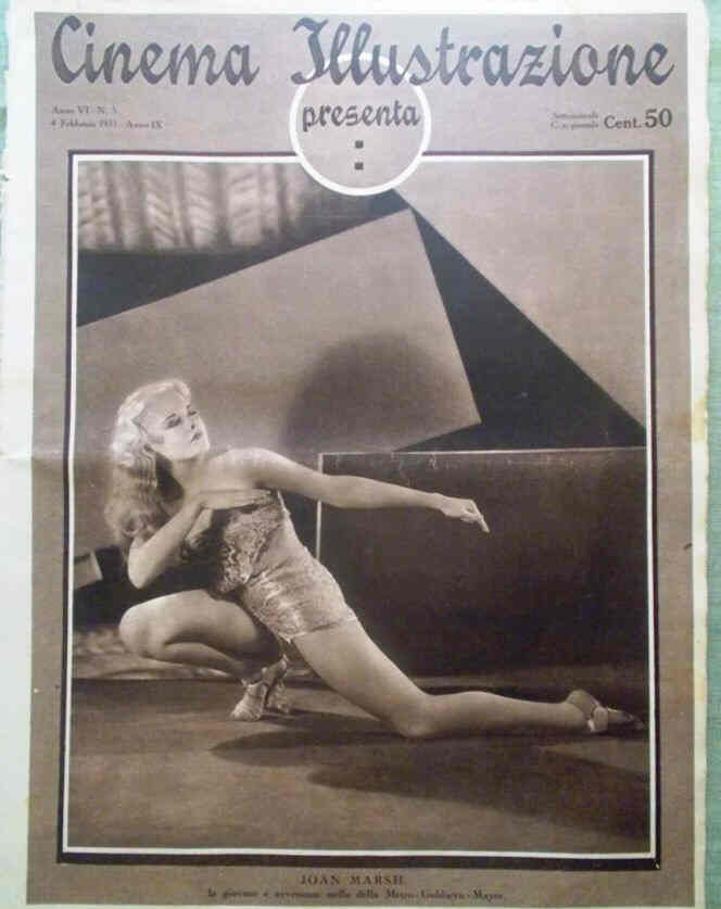 CINEMA ILLUSTRAZIONE magazine side cover Issue 5 4 February 1931