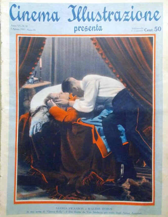 CINEMA ILLUSTRAZIONE magazine side cover Issue 31 5 August 1931