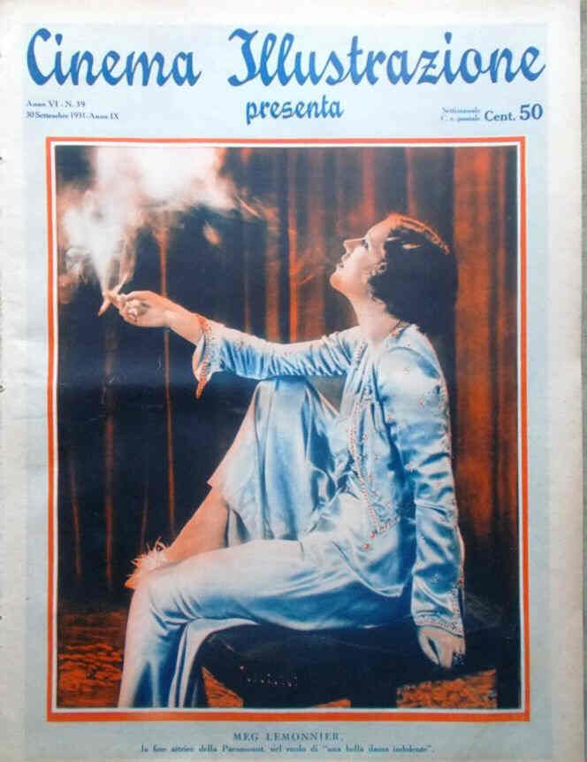 CINEMA ILLUSTRAZIONE magazine side cover Issue 39 30 September 1931
